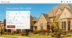 Desktop Screenshot of findmyhomeindfw.com