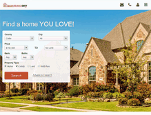 Tablet Screenshot of findmyhomeindfw.com